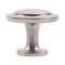 South Main Hardware 1-1/4 in. Satin Nickel Round Cabinet Knob 25PK SH3055-SN-25 - alternate 2